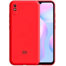 Силикон Original 360 Case Logo Xiaomi Redmi 9A (ShutCam) (Красный)