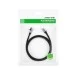 USB-кабель UGREEN US255 Angled 60W (1m) (Type-C to Type-C) (Black/Gray)