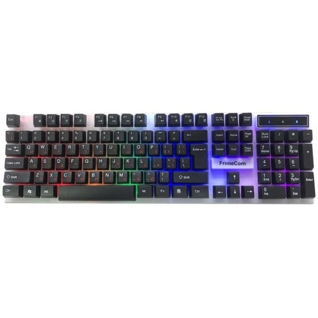 Клавіатура дротова Frimecom FC-801А-USB (Чорний)