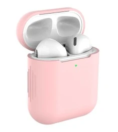 Футляр для наушников Super Slim Apple AirPods 2 (14) Pink