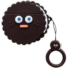 Чехол для наушников Cartoon Apple AirPods 2 (Biscuits)