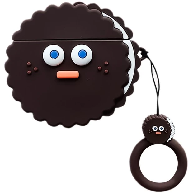 Чехол для наушников Cartoon Apple AirPods 2 (Biscuits)