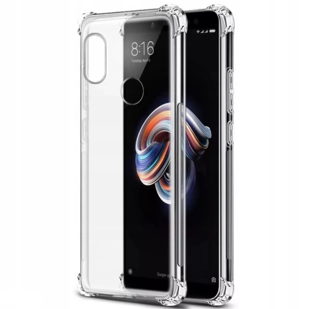 Силикон 3D Xiaomi Redmi Note 5 / Note 5 Pro (Прозрачный)