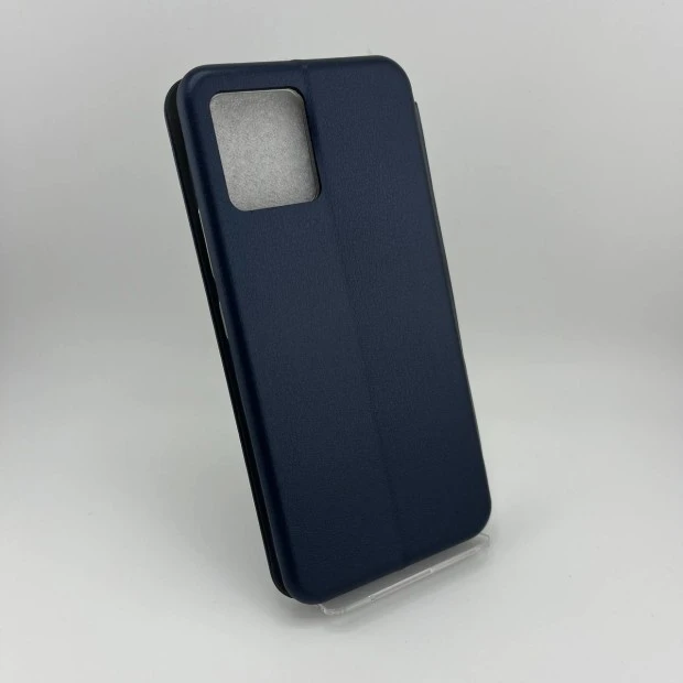 Чохол-книжка Оригінал Motorola Moto G72 (Темно-синій)