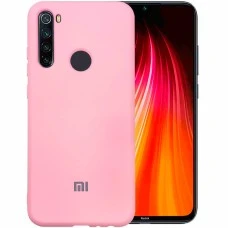 Силикон Original 360 Case Logo Xiaomi Redmi Note 8T (Розовый)