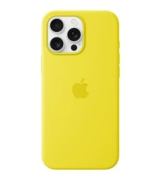 Чохол Silicone Case with MagSafe для Apple iPhone 16 Pro Max (Star Fruit)