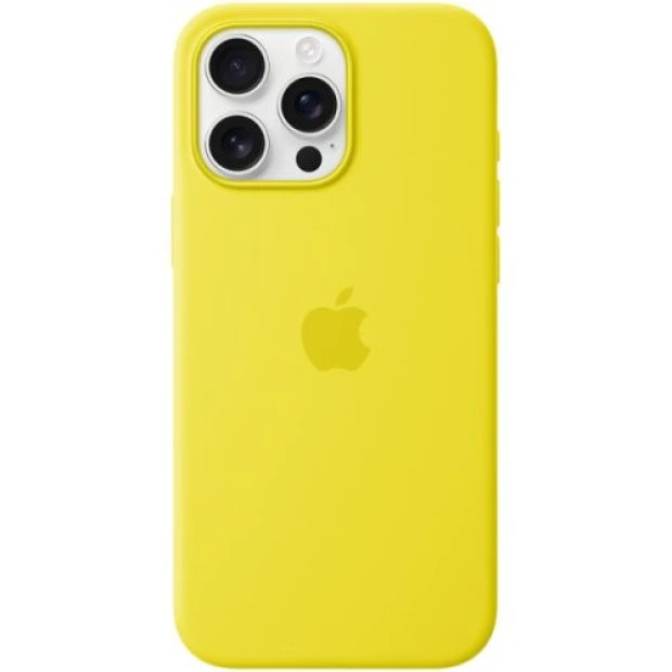 Чохол Silicone Case with MagSafe для Apple iPhone 16 Pro Max (Star Fruit)