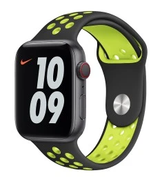 Ремешок Nike Apple Watch 38 / 40 mm (Black-Green)