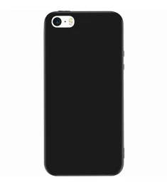 Силикон Graphite Apple iPhone 5 / 5s / 5c / SE (Чёрный)