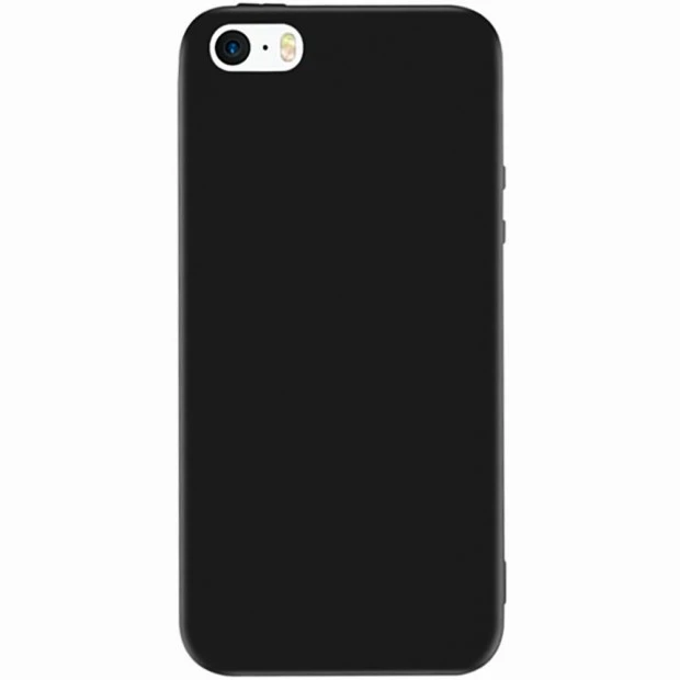 Силикон Graphite Apple iPhone 5 / 5s / 5c / SE (Чёрный)