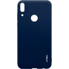 Силиконовый чехол iNavi Color Huawei Honor Play (Темно-синий)