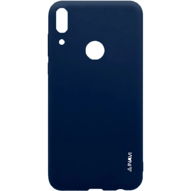 Силиконовый чехол iNavi Color Huawei Honor Play (Темно-синий)