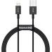 USB-кабель Baseus Superior 2.4A (2м) (Lightning) (Чорний) CALYS-C01