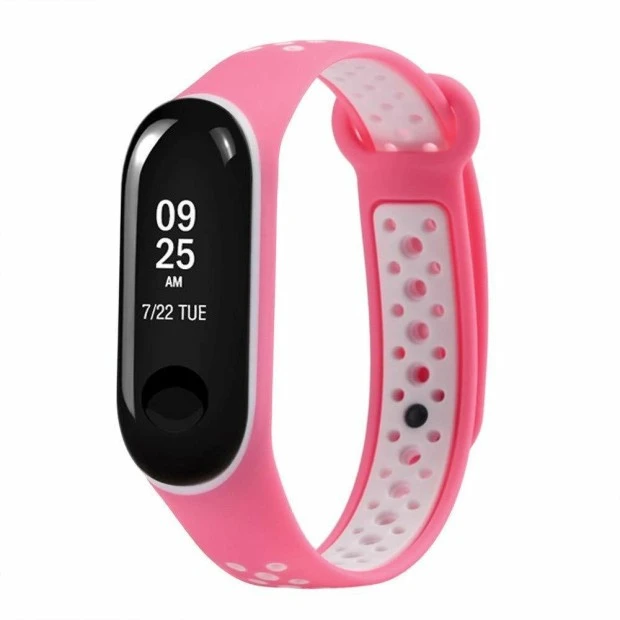 Ремешок Sport Xiaomi Mi Band 2 (Розово-белый)