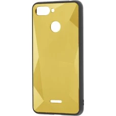Силиконовый чехол Rock 3D Crystal Xiaomi Redmi 6 (Золотой)