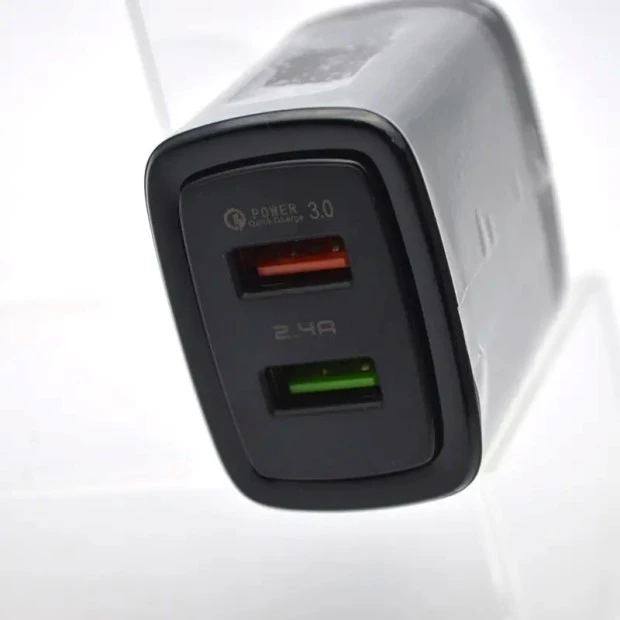 USB-адаптер Senteo Z-05 QC3.0 2.4A (2USB) (Чорний)