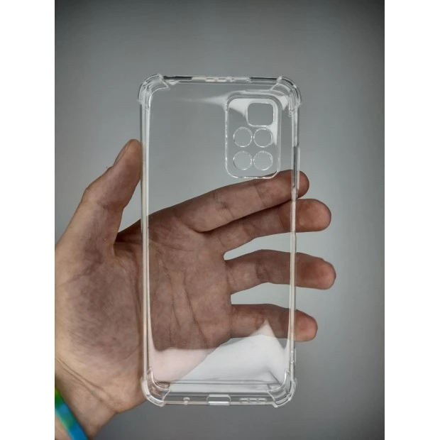 Силікон 6D Xiaomi Redmi 10 (ShutCam) (Прозорий)