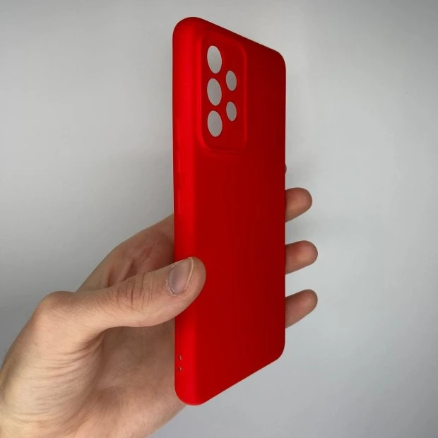Силикон Original 360 ShutCam Case Samsung Galaxy A53 (Красный)