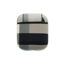 Чехол для наушников Apple AirPods Burbery (Чёрно-зелёный)