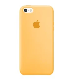 Силикон Original Case Apple iPhone 5 / 5S / SE (13) Yellow