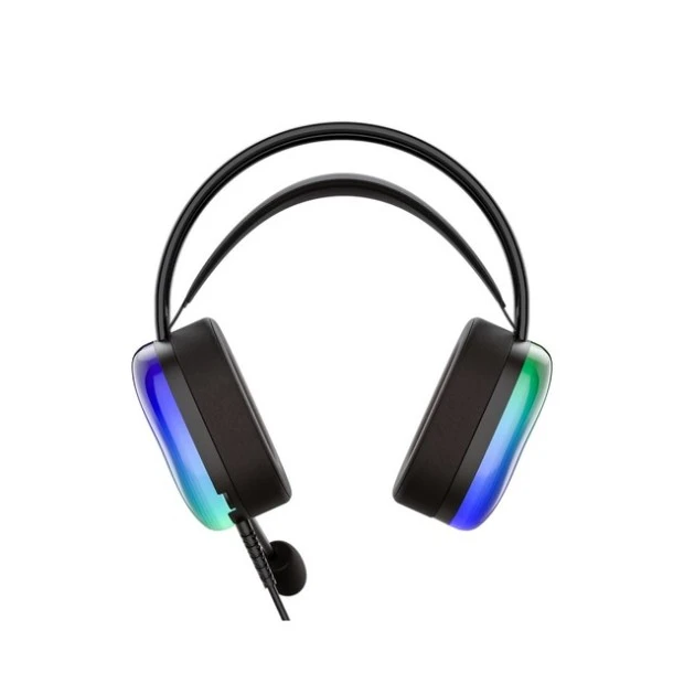 Дротові накладні навушники-гарнітура Fantech HG29 Aurora 7.1 (Чорний)