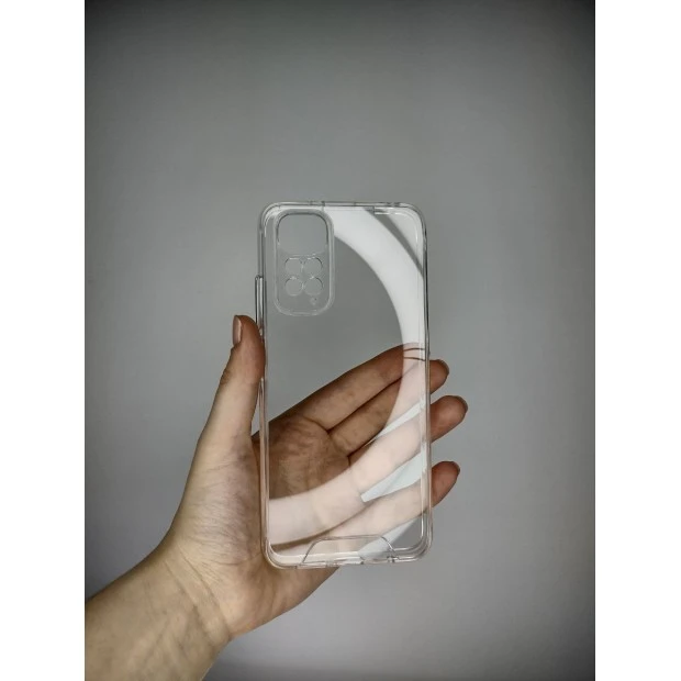 Силіконовий чохол Space Case для Xiaomi Redmi Note 11 (Прозорий)