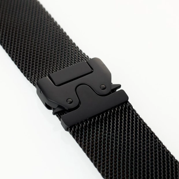 Ремінець Milanese Loop 10th для Apple Watch 38  /  40  /  41 мм (Чорний)