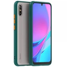 Силикон Totu Gingle Series Xiaomi Redmi 9A (Тёмно-зелёный)