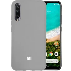 Силиконовый чехол Original Case Xiaomi Mi A3 (Серый)