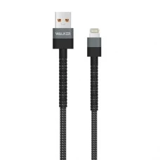 USB-кабель Walker C700 (1м) (Lightning) (Чорний)