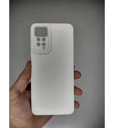 Силикон Original Xiaomi Redmi Note 11 Pro (ShutCam) (Белый)