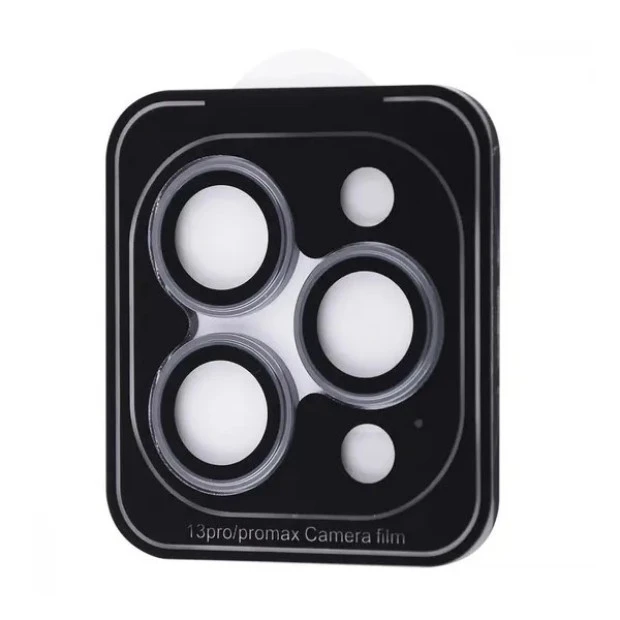 Захисне скло на камеру Metal Gorilla Apple iPhone 13 Pro  /  13 Pro Max (Чорний)