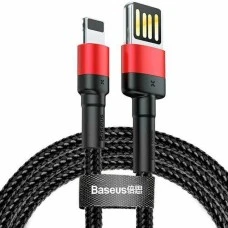 USB-кабель Baseus Cafule 2A (3m) (Lightning) (Чёрный) CALKLF-R91