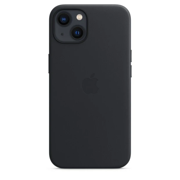 Чохол WAVE Premium Leather Edition з MagSafe для iPhone 14 (Midnight)
