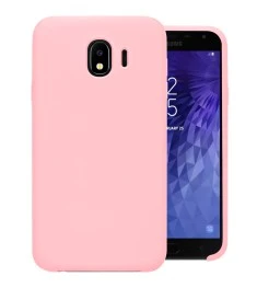 Силикон Original Case Samsung Galaxy J4 (2018) J400 (Розовый)