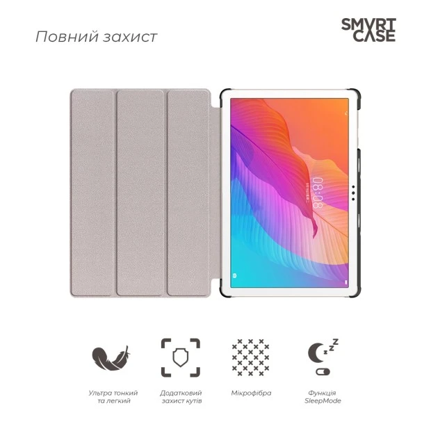 Чехол-книжка Smart Case Huawei MediaPad T10 / T10S (Чёрный)