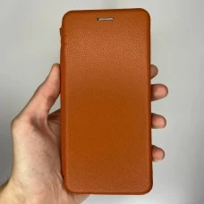 Чехол-книжка Оригинал Lite для Xiaomi Redmi 9A (Коричневый)