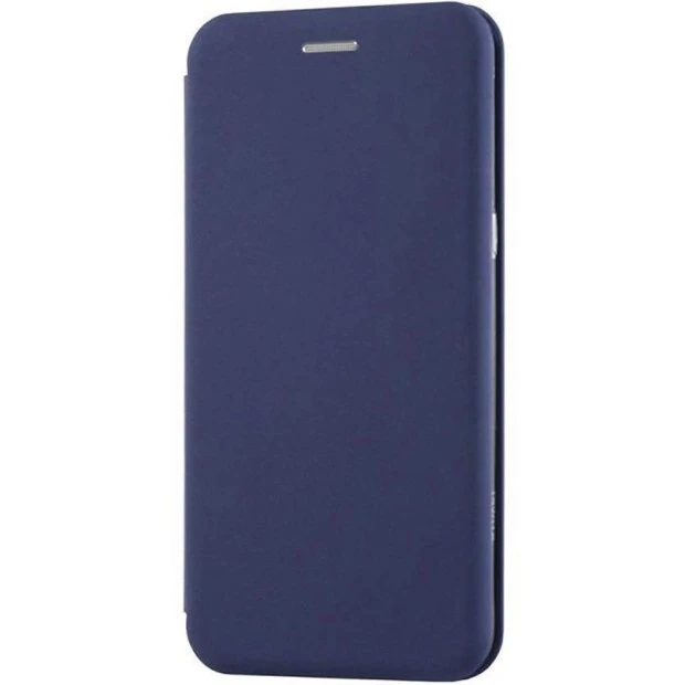 Чехол-книжка iNavi Samsung J6 (2018) J600 (темно-синий)