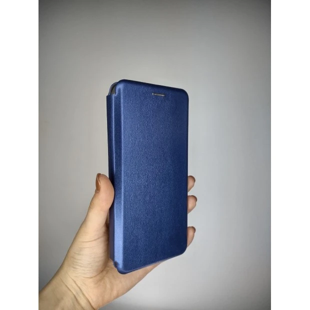 Чехол-книжка Оригинал Xiaomi Poco M5 (Синий)