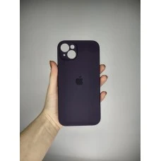 Силикон Original RoundCam Case Apple iPhone 14 Plus (Eggplant)
