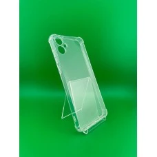 Силикон 6D Samsung Galaxy A05 (ShutCam) (Прозрачный)