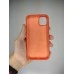 Силикон Original Round Case Apple iPhone 11 (18) Orange