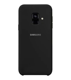 Силикон Original Case Samsung Galaxy A6 (2018) A600 (Чёрный)