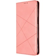 Чехол-книжка Leather Book Oppo A53 (Розовый)