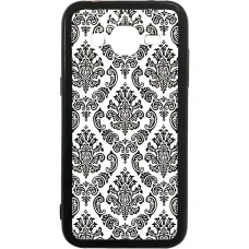 Силиконовый чехол Pattern Samsung Galaxy J2 (2016) j200 (Чёрный)