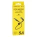 USB-кабель Borofone Munificent BX32 (0.25м) (Type-C) (Чорний)