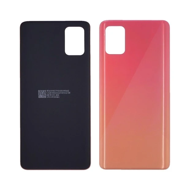Задняя крышка для Samsung A515 Galaxy A51 (2019) Prism Crush Pink розовая