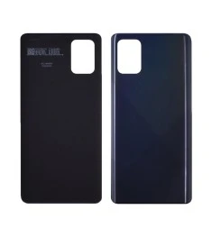 Задняя крышка для Samsung A715 Galaxy A71 (2020) Prism Crush Black чёрная