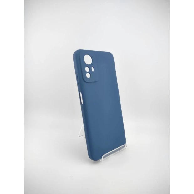 Силіконовий чохол Original Xiaomi Redmi Note 12S 4G (ShutCam) (Темно-синій)