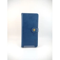 Чехол-книжка Leather Book Gallant Tecno Spark 6 Go (Синий)